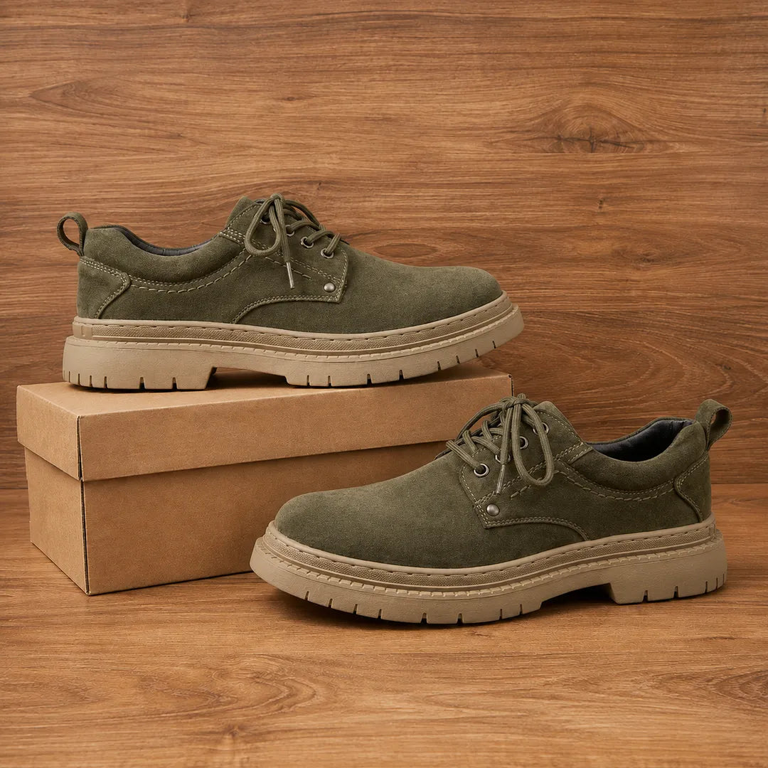 Lug Sole Lace-Up Shoes