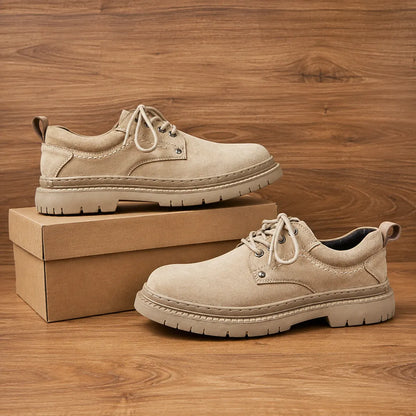 Lug Sole Lace-Up Shoes