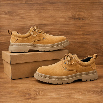 Lug Sole Lace-Up Shoes