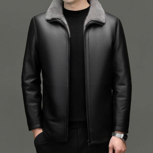 OPULENT SHEEPSKIN FUR JACKET