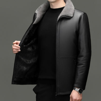 OPULENT SHEEPSKIN FUR JACKET