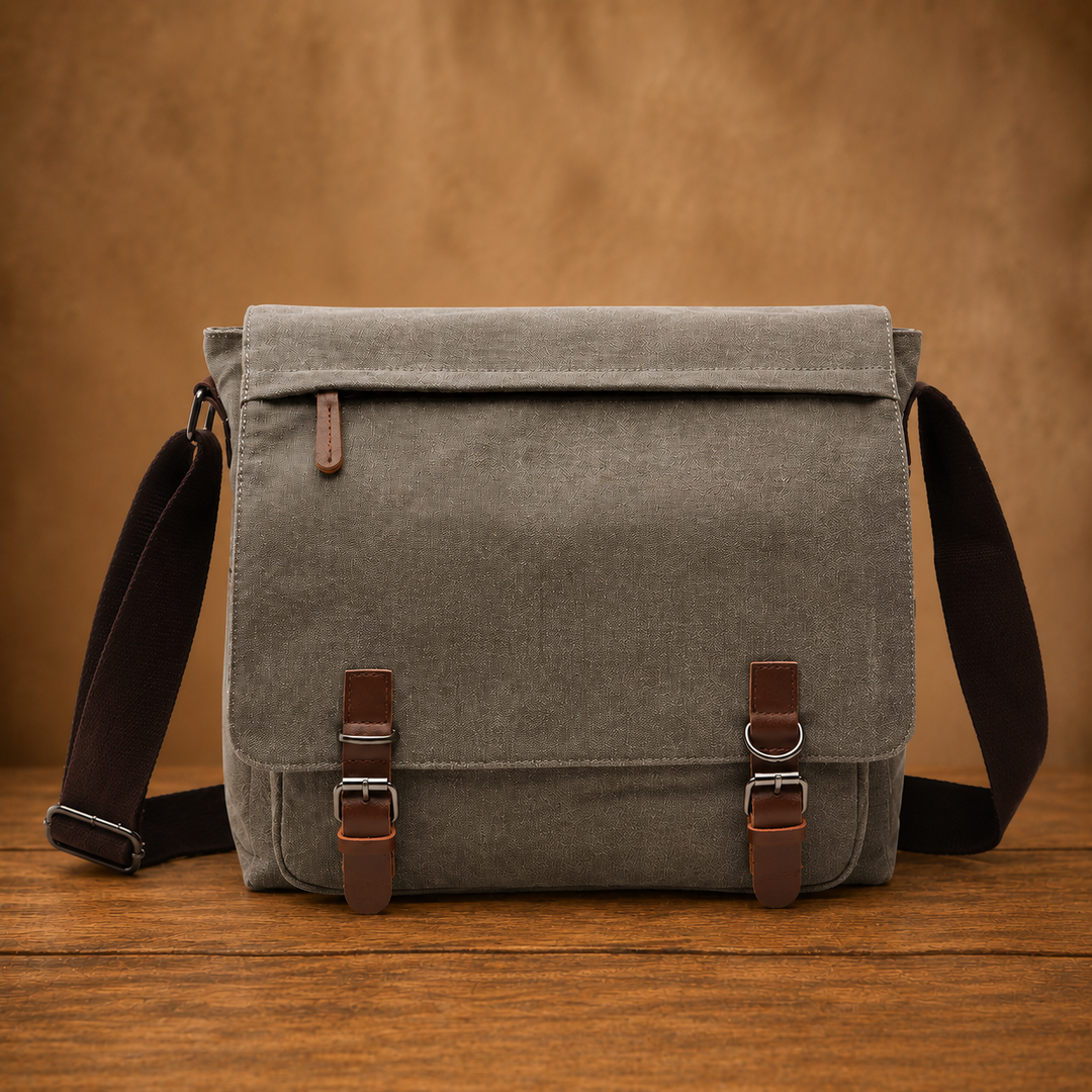 Vintage Canvas Messenger Bag