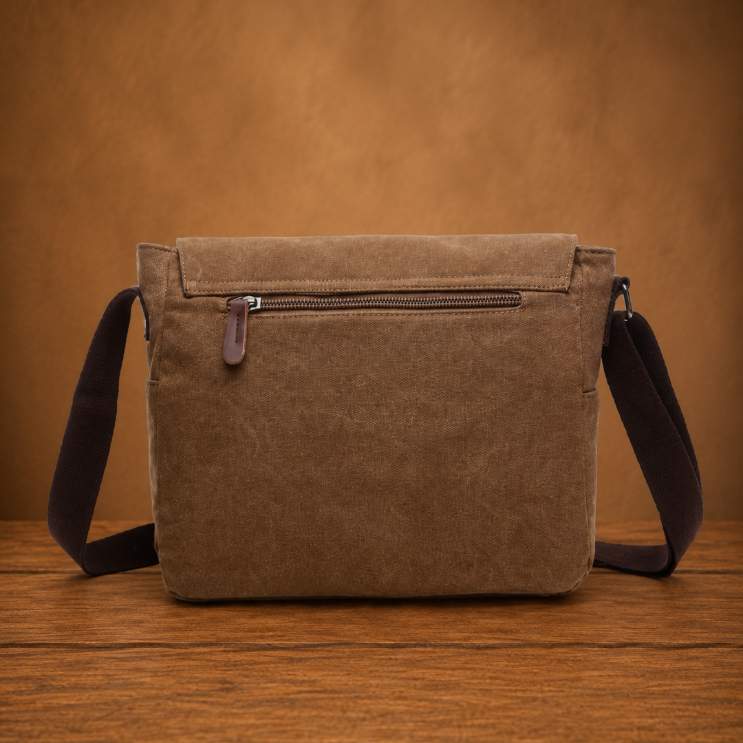 Vintage Canvas Messenger Bag