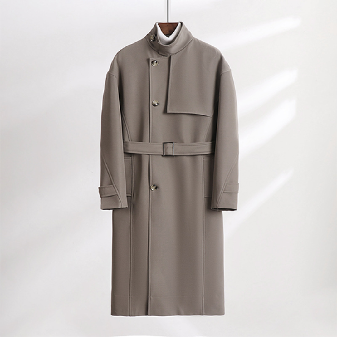 Premium Belted Overcoat