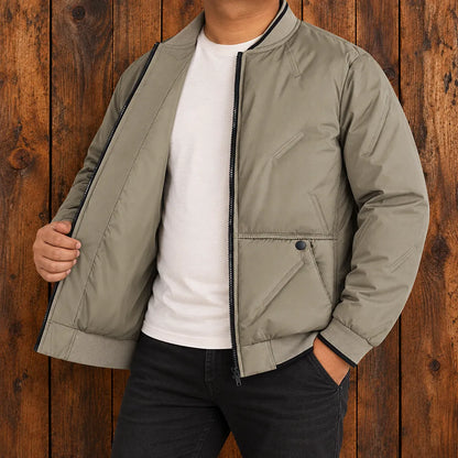 Modern Bomber Style Jacket