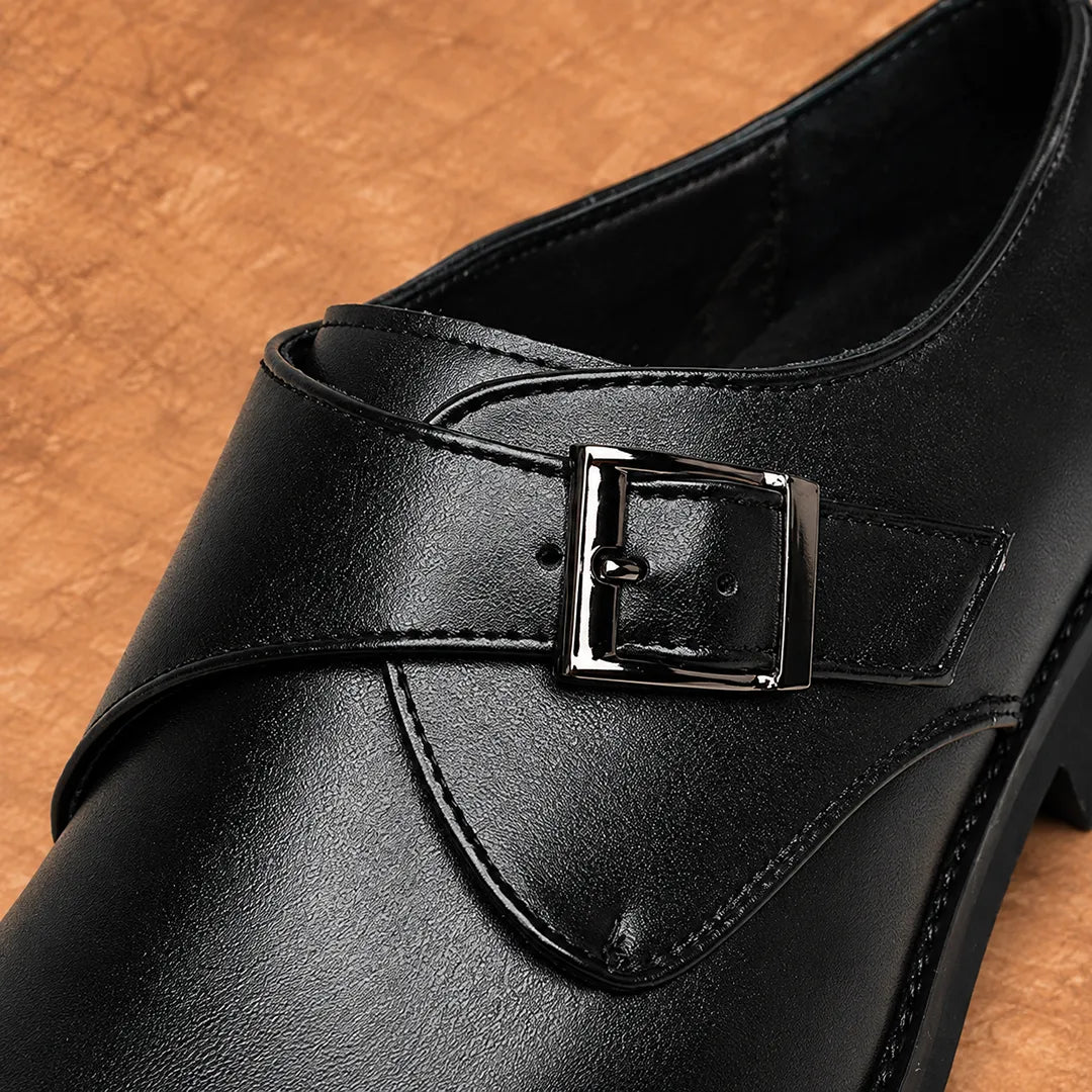 Modern Buckle Loafers