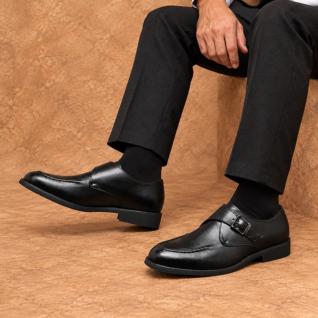 Modern Buckle Loafers