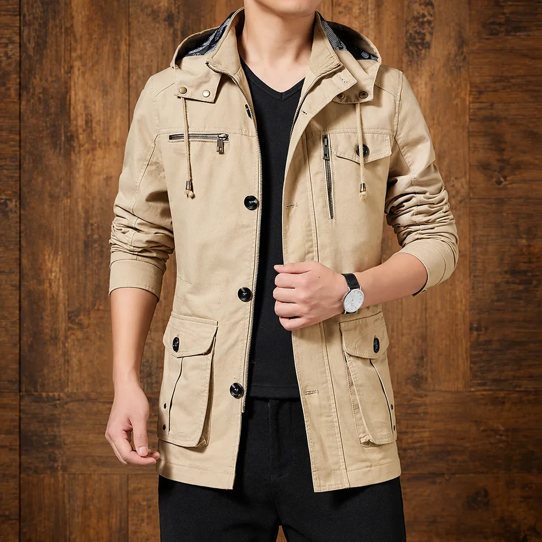 Modern Cargo Style Jacket