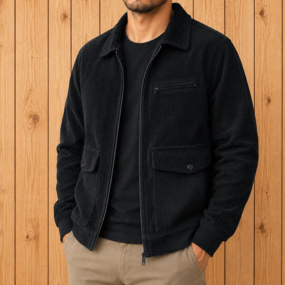 Modern Casual Zipped Jacket