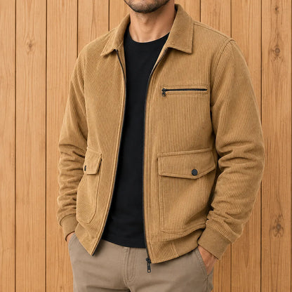Modern Casual Zipped Jacket