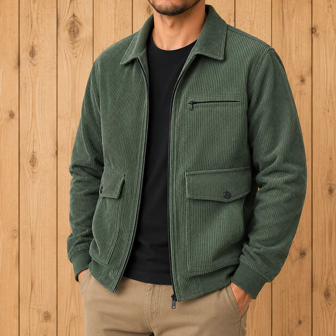 Modern Casual Zipped Jacket