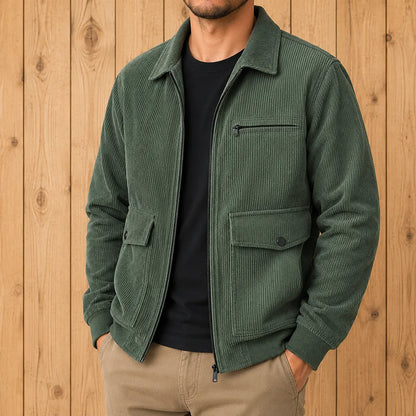 Modern Casual Zipped Jacket