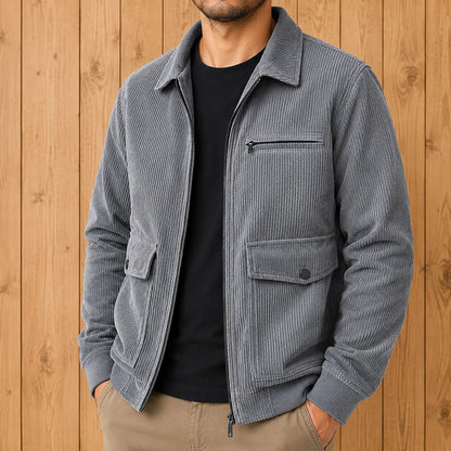 Modern Casual Zipped Jacket