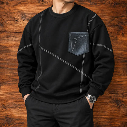 Modern Lifestyle Casual Sweatshirt