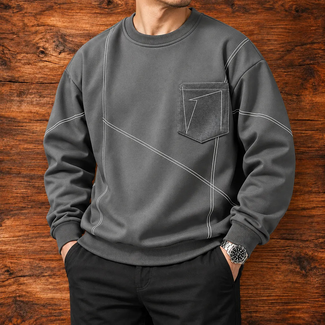 Modern Lifestyle Casual Sweatshirt