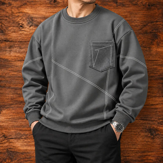 Modern Lifestyle Casual Sweatshirt