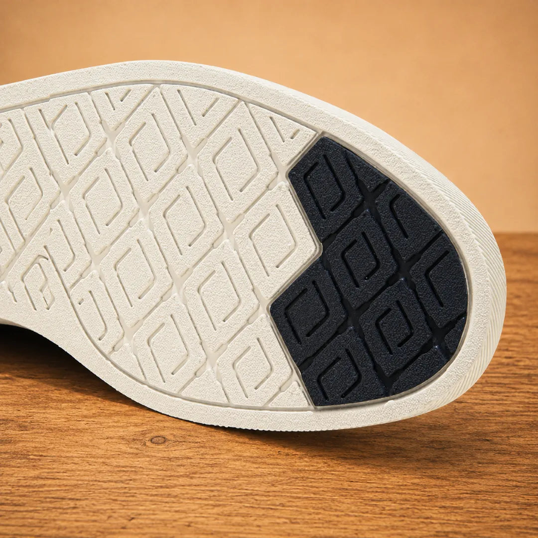 Modern Perforated Court Sneakers
