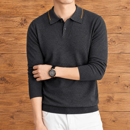 Modern Polo Sweater