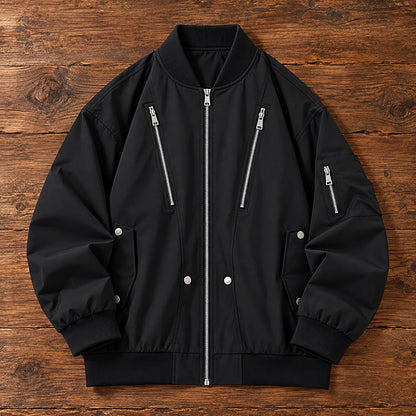 Modern Utility Bomber Jacket