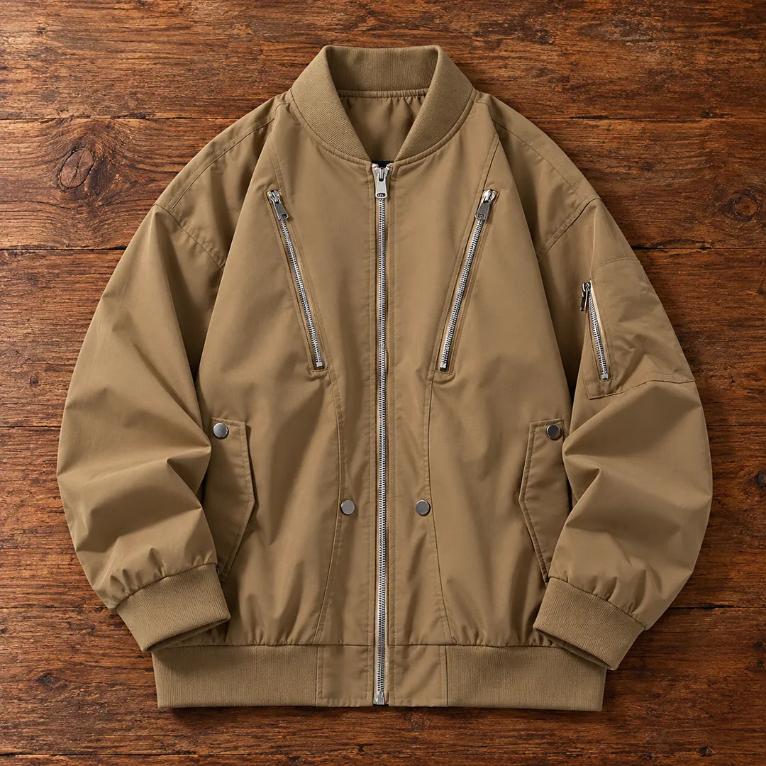 Modern Utility Bomber Jacket