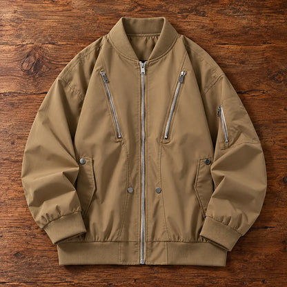 Modern Utility Bomber Jacket