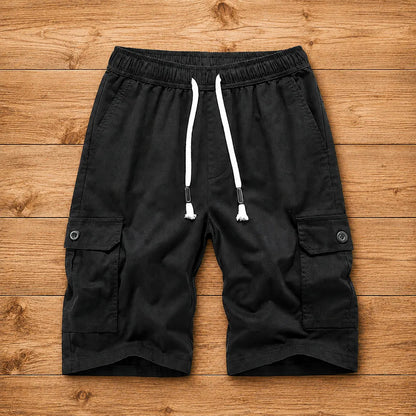 Multi-Pocket Casual Shorts