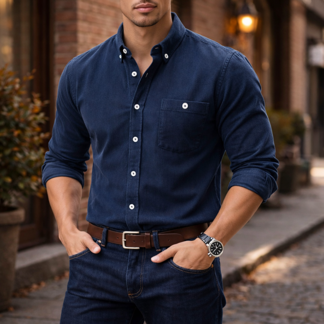 Manly Corduroy Shirt