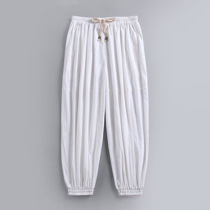 Linen Jogger Pants
