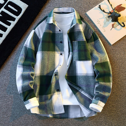 CLASSIC PLAID CASUAL SHIRT
