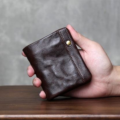TOP-GRAIN LEATHER WALLET