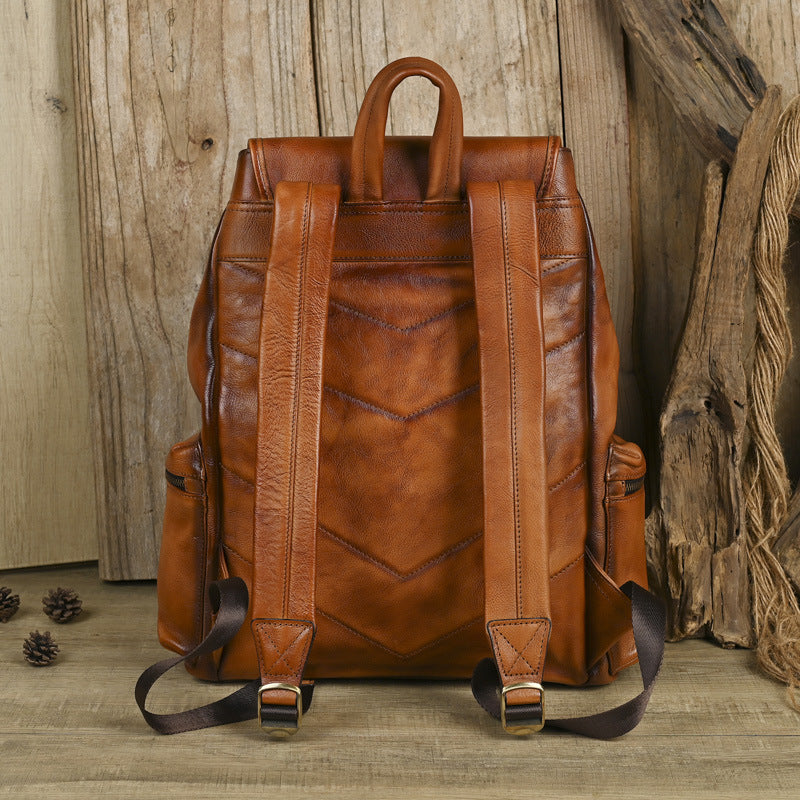 LEATHER EXPLORER BACKPACK