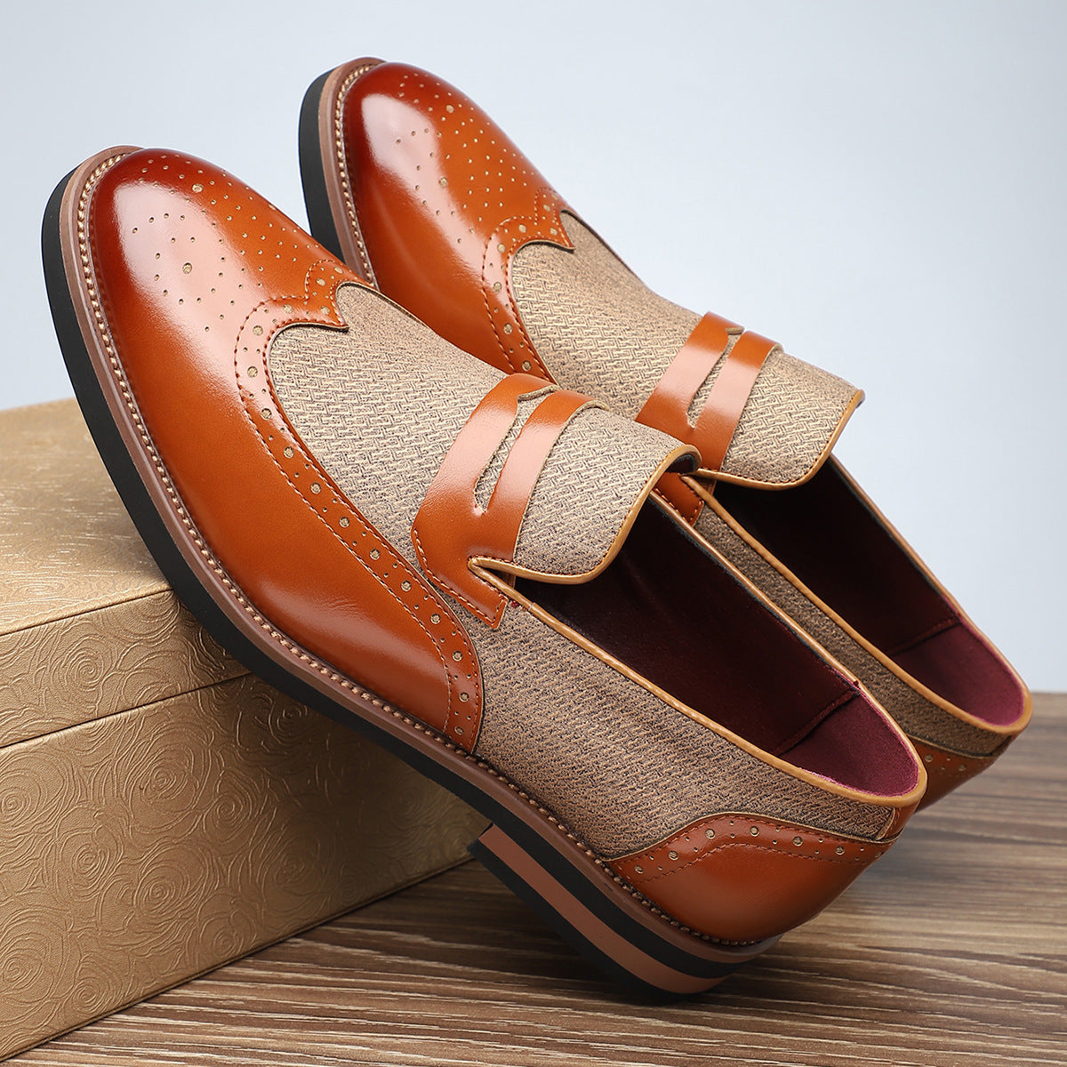 LEATHER CLASSIC LOAFERS