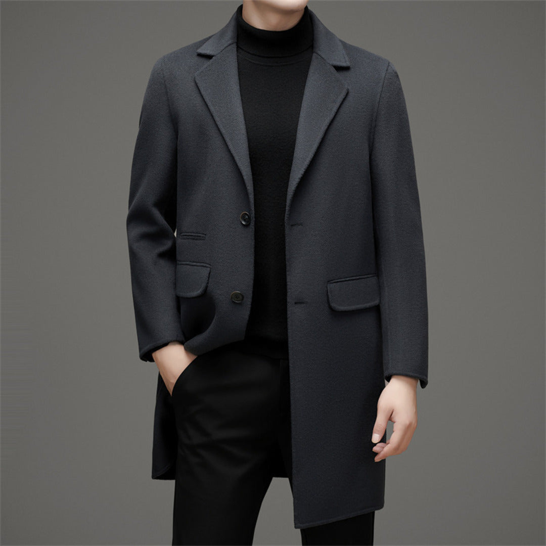 Luxury Wool Long Coat