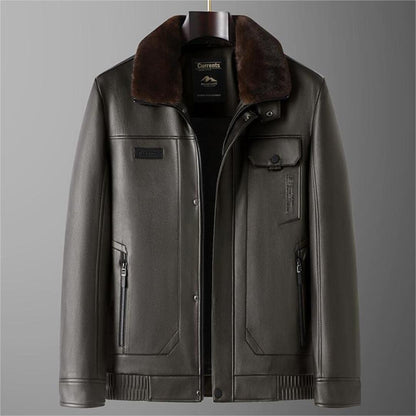 Leather Winter Jacket