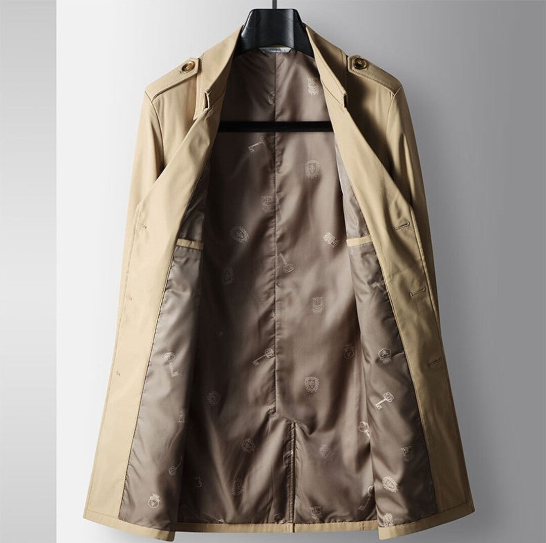 MID-LENGTH TRENCH COAT