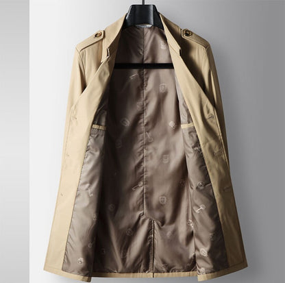 MID-LENGTH TRENCH COAT