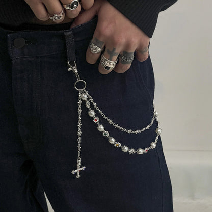 PEARL WAIST CHAIN