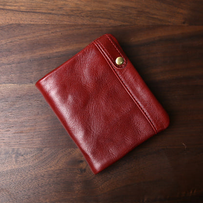 TOP-GRAIN LEATHER WALLET