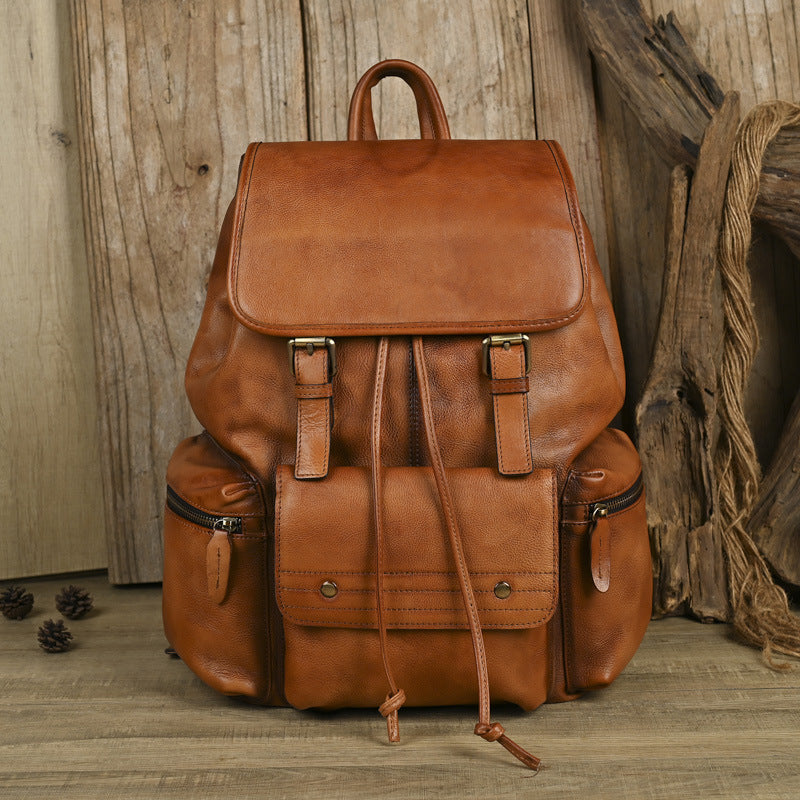 LEATHER EXPLORER BACKPACK