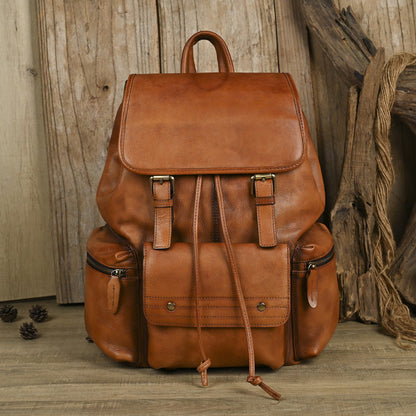 LEATHER EXPLORER BACKPACK