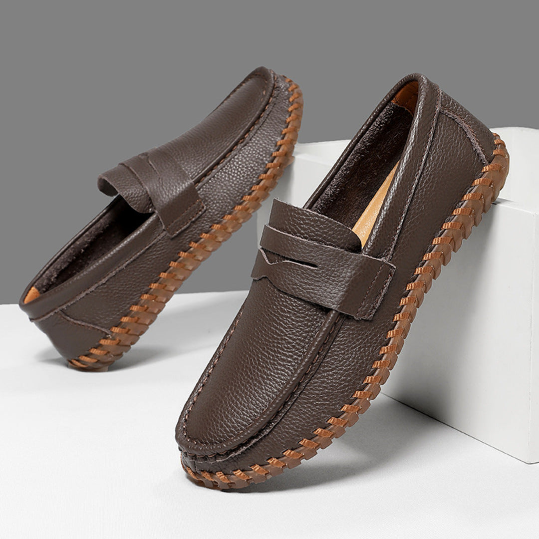 LUXURIOUS GENUINE LEATHER LOAFERS