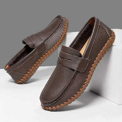 LUXURIOUS GENUINE LEATHER LOAFERS