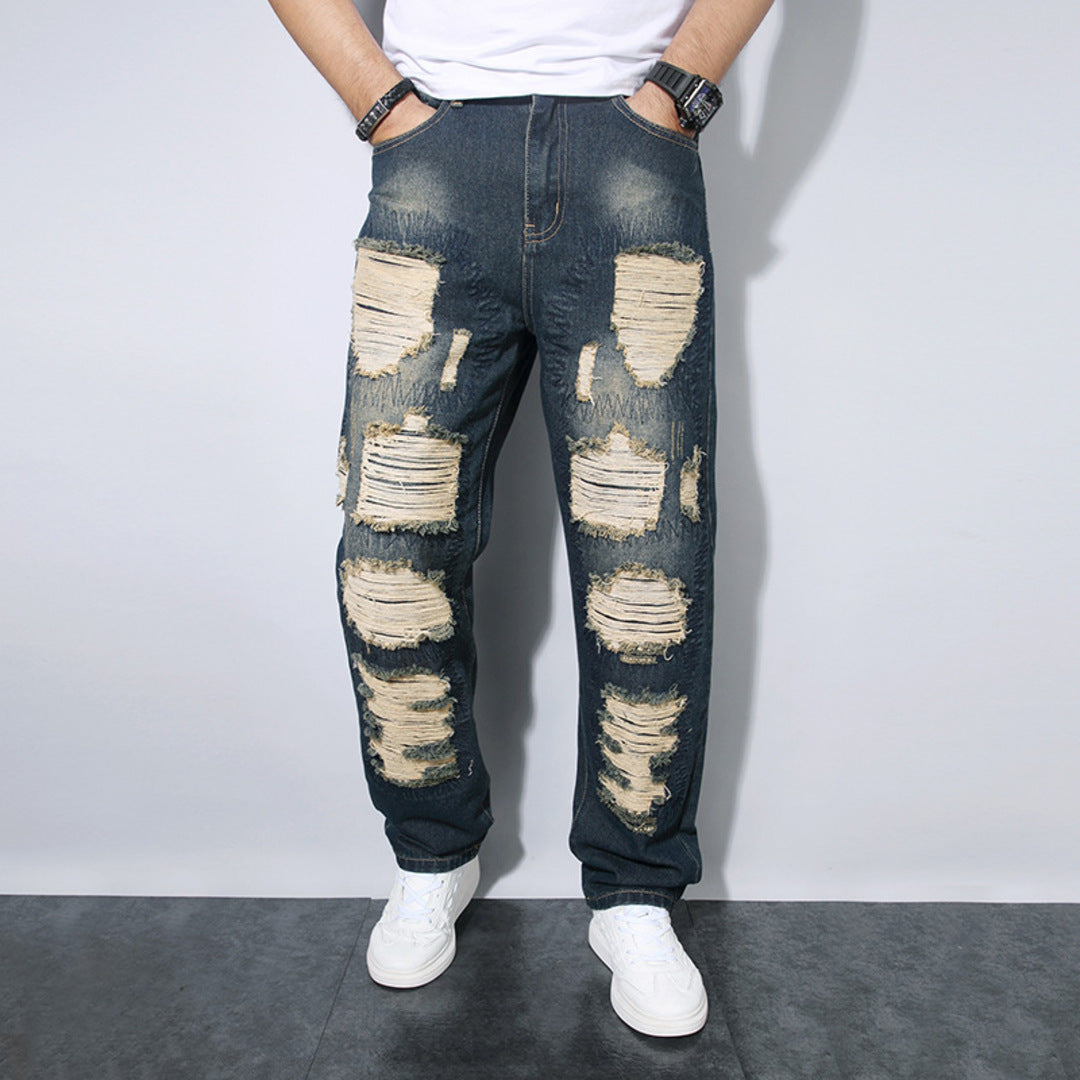RUGGED PATCH JEANS