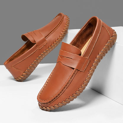LUXURIOUS GENUINE LEATHER LOAFERS