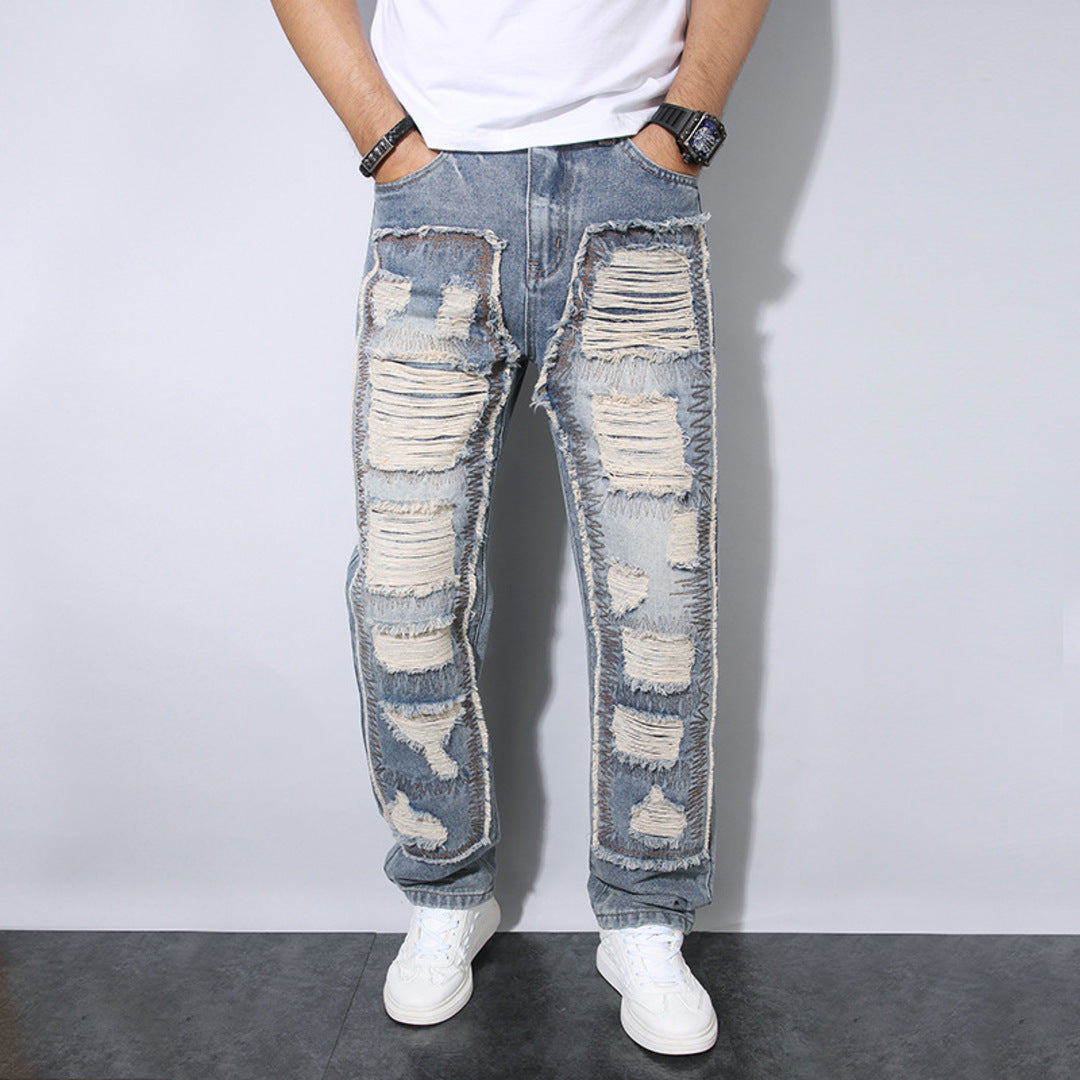 RUGGED PATCH JEANS