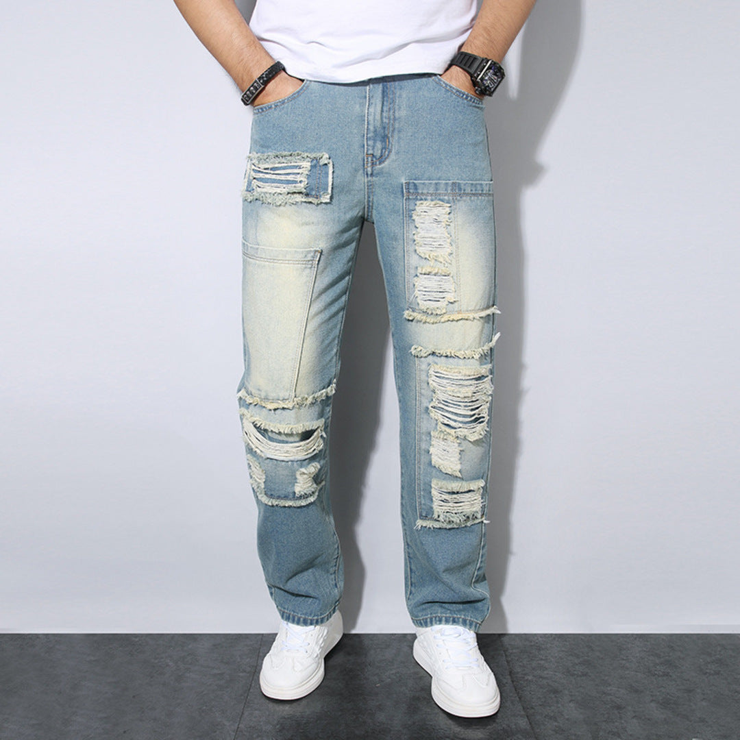 RUGGED PATCH JEANS