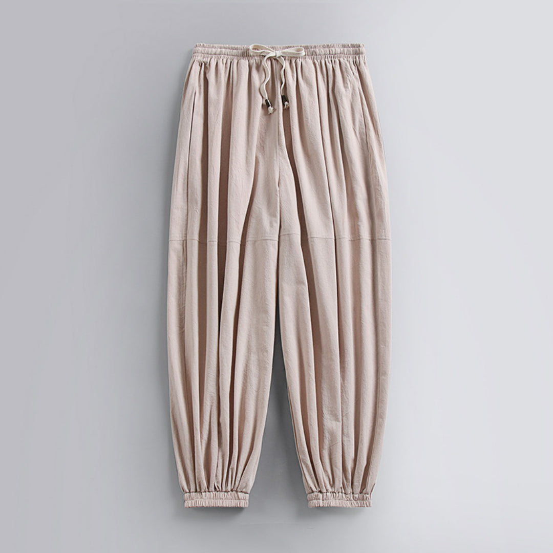 Linen Jogger Pants