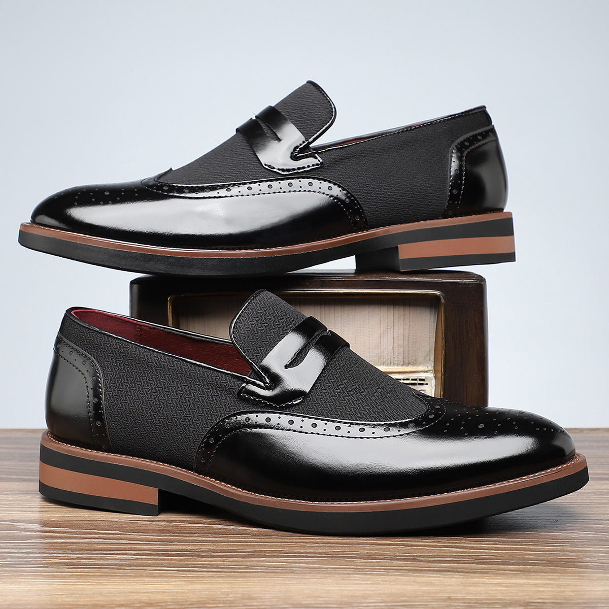 LEATHER CLASSIC LOAFERS
