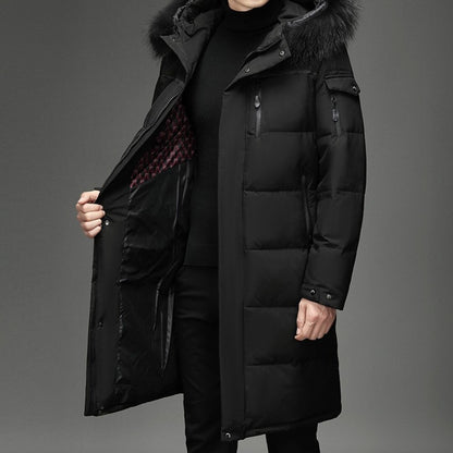 WARM LONG DOWN COAT