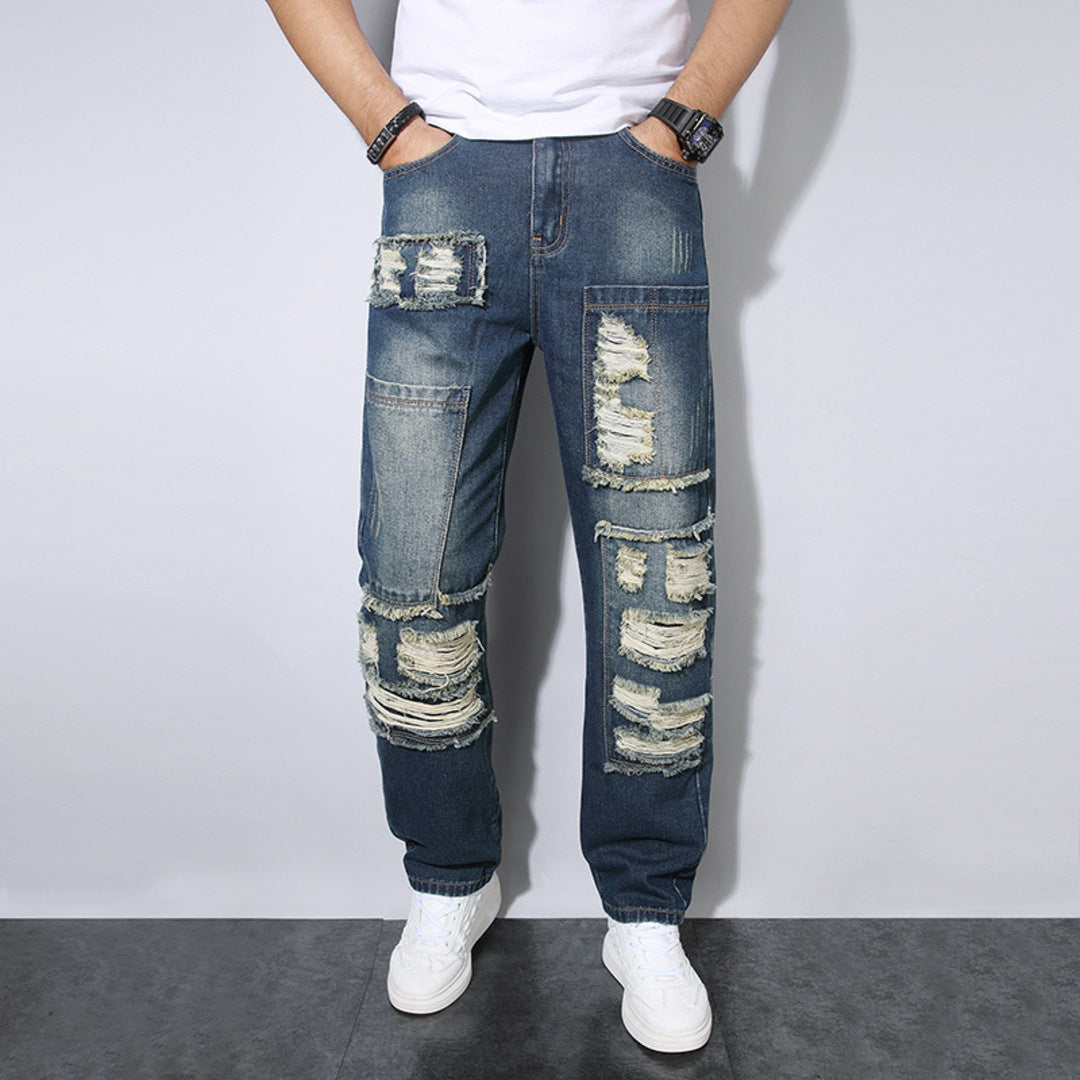 RUGGED PATCH JEANS